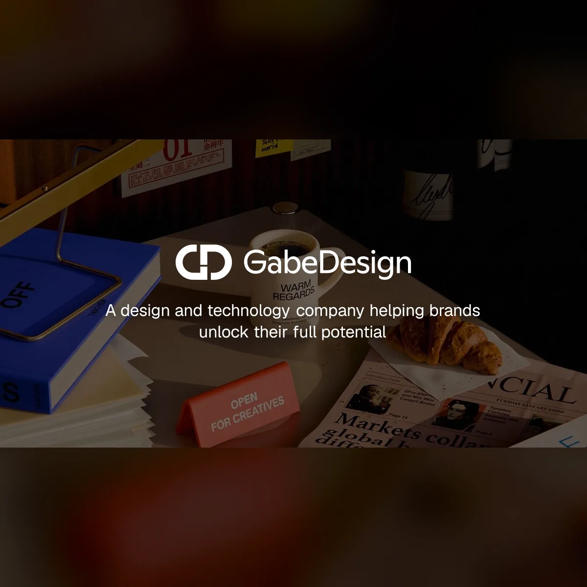 Gabe Design, the site's card